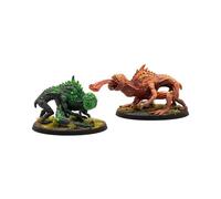Modiphius Entertainment: Fallout: Miniatures - Cryptids - Snallygasters - 2 Resin Figures, Unpainted & Unassembled, RPG, Wilds of Appalachia, Licensed