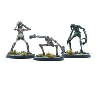 Fallout Miniatures - Cryptids Wendigo Pack | Official 32mm Scale RPG Models, Includes 40mm Plastic Bases, Unpainted & Unassembled for The Wilds of Appalachia Wave