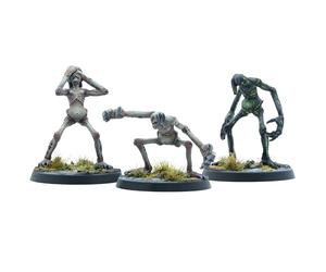 Fallout Miniatures - Cryptids Wendigo Pack | Official 32mm Scale RPG Models, Includes 40mm Plastic Bases, Unpainted & Unassembled for The Wilds of Appalachia Wave