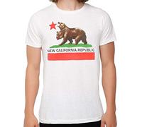 Fallout New California Republic White Men's T-Shirt New