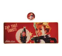 Fallout Nuka-Cola XL Desk Pad & Coaster Set - Officially Licensed Merchandise - Desk pad 800x300x3mm