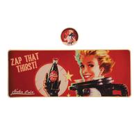 Fallout Nuka-Cola XL Desk Pad & Coaster Set in Red Fallout Red