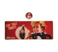 Fallout Nuka-Cola XL Desk Pad & Coaster Set - Officially Licensed Merchandise - Desk pad 800x300x3mm