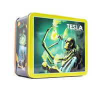 Fallout Tesla Science Magazine Metal Retro Metal Lunchbox