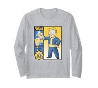 Fallout TV Series Vault-Tec Trading Card Long Sleeve T-Shirt