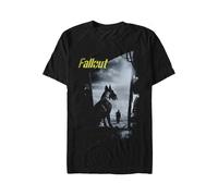 Fallout - Vault 33 Dogmeat - T-Shirt - black - M - 100% Cotton M