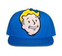Fallout Vault Boy Felt Patch Novelty Snapback Baseball Cap, Blue (NH807821FOT) | Size: Standard Fallout Multicolor Standard