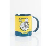 Fallout - Vault Poster - Mug - yellow - Onesize - Ceramic,Ceramic Onesize
