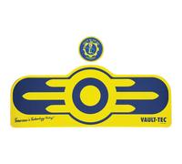 Fallout Vault-Tec XL Desk Pad & Coaster Set in Bright Yellow Fallout Bright Yellow