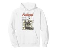 Fallout Video Game T60 Power Armor Vintage Illustration Pullover Hoodie