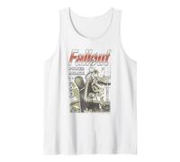 Fallout Video Game T60 Power Armor Vintage Illustration Tank Top