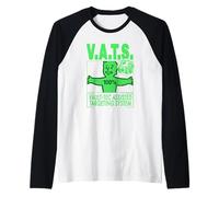 Fallout Video Game V.A.T.S. Retro Vault-Tec Pip Boy Raglan Baseball Tee