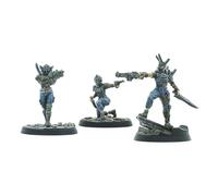 Modiphius Miniatures – Fallout: Wasteand Warfare Raiders Disciples Leaders – 3x 32mm Resin Unpainted