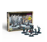Fallout Wasteland Warfare: Raiders - The Forged - 6 Unpainted Resin Miniatures, Includes Scenic Bases, 32MM Scale Figures, Tabletop Roleplaying Game Minifigures