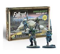 Fallout Wasteland Warfare Super Mutants: Marcus And Lily - Brand New And Sealed