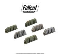 Modiphius Fallout: Wasteland Warfare - Terrain Expansion: Military Barricades