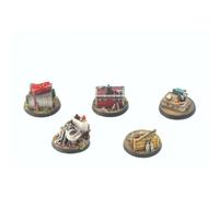 Modiphius Entertainment Fallout Wasteland Warfare Objective Markers 1, Multicolor, MUH051727