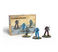 Fallout Wasteland Warfare Unaligned X-01 Power Armor Miniatures Modiphius - NEW