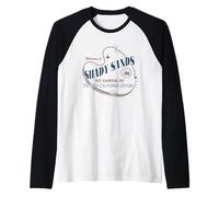 Fallout Welcome to Shady Sands Retro Republic Video Game Raglan Baseball Tee