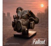 Nemesis Now Fallout X-01 Power Armour Helmet Figurine - Officially Licensed Hand Painted Resin Gaming Collectible Replica, 11.5cm