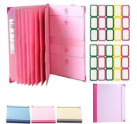 Falls Ich Sterbe Folder, Accordion Document Folder, Accordions Important Life Family Document Folder with Pockets, Multifunctional Folder Pockets, Storage, Emergency Files for Home and Office (Blue)