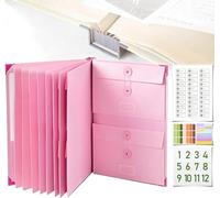 Falls Ich Sterbe Folder | When I Die Folder | Accordions Important Life Family Document Folder with Pockets | Multifunctional Folder Pockets Storage Emergency Files for Home & Office