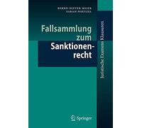 Fallsammlung zum Sanktionenrecht, Meier, Bernd-Dieter 9783540890737 New<-