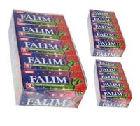 Falım Flavored Sugar-Free Watermelon Chewing Gum 300 pcs (5pcs in each pack, 60 packs in total) by Pufai Grocery