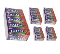 Falım Flavored Sugar-Free Watermelon Chewing Gum 500 pcs (5pcs in each pack, 100 packs in total) by Pufai Grocery