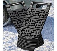 FALMDCQ 2PCS Car Anti-Skid Traction Pads, Compatible with Land Rover Range Rover Evoque L538 L551, Emergency Tire Traction Boards for Snow Mud Sand, Recovery Tracks