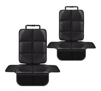 FALMDCQ 2Pcs Car Seat Protective Cover Baby Safety Seat Pad Pet Anti Dirt Kick Mat Kids Cushion, Compatible with Nissan Murano Patrol,2-Red