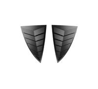 FALMDCQ Car Rear Window Triangle Louver, Side Air Vents Shutter Cover, Exterior Accessories, Compatible with Tesla Model Y 2021-2025,2-Matte Black
