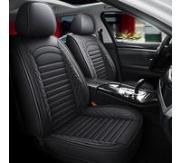 FALMDCQ Car Seat Covers Front Seat 2 Seat, Compatible with Audi A2 1.2 TDI 3L 8Z, All Seasons Auto Interior Protector,3-Black