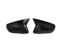 FALMDCQ Compatible with BMW 1 series F40 2019-2021, 1 Pair Car Side Rearview Mirror Covers Reversing Mirror Protective Shell Auto Styling Decoration,All-Black
