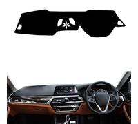 FALMDCQ Compatible with BMW 5 Series G30 2017-2020, Car Dashboard Cover Pad Avoid Light Mat Instrument Panel Anti-UV Carpet Protection Accessories,RHD-A