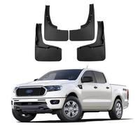 FALMDCQ Compatible with Ford Ranger 2019-2023, 4Pcs Car Fenders Splash Guards Anti-Sand Mud Flaps Front and Rear Wheels Mudguards Accessories