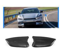 FALMDCQ Compatible with Kia EV6 2022 2023 Left Hand Drive, 1 Pair Car Side Rearview Mirror Covers Reversing Mirror Protective Shell Auto Styling Decoration,Carbon-Look