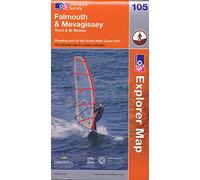 Falmouth and Mevagissey, Truro and St Mawes: Sheet 105 (OS Explorer Map)