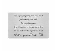 FALOGI Fathers Day Dad, Thank You Daddy Gifts, I Love You Dad from Daughter Son, Daddy Fathers Day