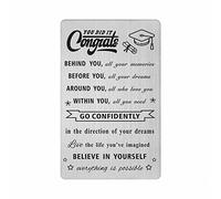 FALOGI Graduation Card 2026, You Did It, 2026 College High School Graduation Gifts for Him Her, Go Confidently In The Direction