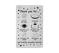 FALOGI Teacher Card, Thank You Teacher Appreciation Gifts, Teachers Gifts for Women Men