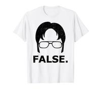 False Dwight Value Graphic T-Shirt, Men, White, S