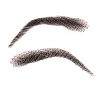 False Eyebrows Human Hair - Real Hair Brows with Reusable Design | Breathable Crochet Eyebrows For Women with Realistic Appearance | Fake Lace Eyebrow for Daily Wear Special Occasions