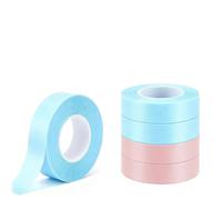 False Eyelash Extension Tape, PE Micropores & Fabric Adhesive Patch for Eyelash Makeup Tools, 4 Rolls