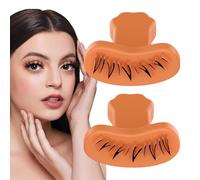 False Eyelash Stamp | False Lower Eyelash Stamp for Makeup,Long Lasting Imitation Eyelash Stamp for Travel, Business Trip, Beauty Salon, Home