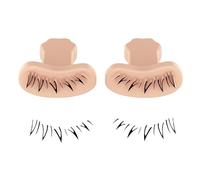 False Eyelash Stamp - False Lower Eyelash Stamp for Makeup,Natural Feel Imitation Eyelash Stamp for Beauty Salon, Home, Travel, and Business Trip