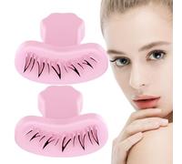 False Eyelash Stamp - Portable Bottom Eyelash Stamp - Long Lasting Imitation Eyelash Stamp for Travel, Business Trip, Beauty Salon, Home