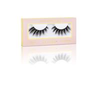 False Eyelashes Pack-Fake Eyelashes Extensions-Soft,Fluffy Falsies with Tapered Ends&Professional-Grade Band-Handmade,Vegan,Reusable-Natural Black-Love Story