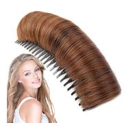 False Hair Clip, Volume Hair Base Inserts, Invisible Princess Styling Accessories - Easy to Use, Lightweight, Comfortable, Thickening Hair Pin Hair Pad for Women, Work, Daily