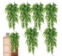 False Ivy - 6 Pieces Realistic Aesthetic Plant Decoration For Walls - Climbing Ranks For Loops | For Room, Outdoor And Indoor, Walls And Bedrooms, For Privacy At Fences, For